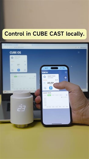 Control your SONOFF TRV from anywhere with CUBE. #ewelinkcube #applehome