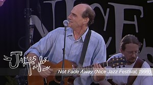Here's a taste of James playing "Not Fade Away" at the Nice Jazz Festival in France, 1999. Want to see the whole thing? Head to the full performance on YouTube: https://youtu.be/5ZvmIx8lUi8 | James Taylor
