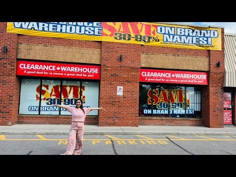I Found CRAZY Deals in Canada! 😱 Clearance Warehouse Shopping Vlog