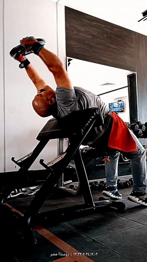 العدة الأخيرة من تمرين On Scott Pass overhead pullover كانت صعبة جدى ~ بس ربنا ستر 🕵️ التدريب مع الروستااا حايخلى لياقتك البدنية فى حتة تانية خالص 🙋 #روستااا_مصر🇪🇬💪 | Sherif Hosni.Sports activist