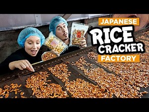 Exploring a Japanese Cracker Factory in Yokohama ft. ‪@AbroadinJapan‬