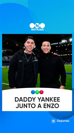 🔵 Daddy Yankee junto a Enzo Fernández en Stamford Bridge 🏟️ El cantante puertorriqueño visitó Londres y aprovechó para ir a ver un partido del Chelsea de Enzo Fernández 🫂 Al final del encuentro, ambos se saludaron y se demostraron admiración mutua #Chelsea #UCL #DaddyYankee #Enzo | Telefe Noticias