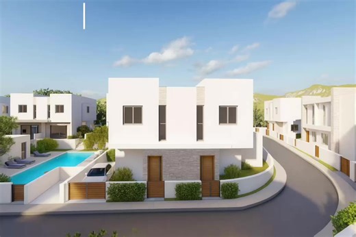 Stunning 3 Bedroom Semi-Detached Villa in Peyia Pafos