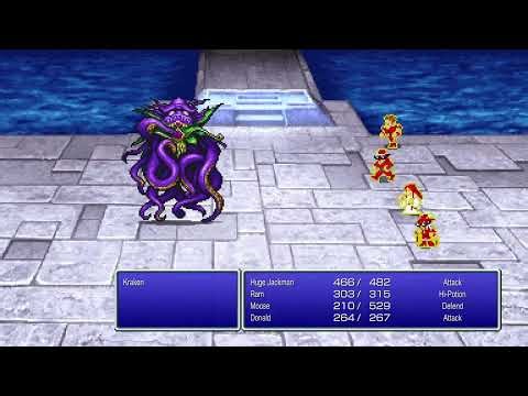 Kraken Boss Fight - FINAL FANTASY