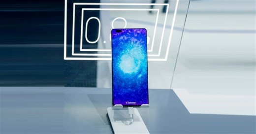 Visionox demonstrates ultra-slim bezel display for Android phones