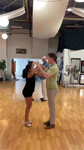 🕺💃 Learned this slick Cha Cha move in Latin dance class, and we’re loving the rhythm! 💥 Fast footwork fiery hips = Cha Cha magic 🔥 Watch closely—you might pick up a step or two 👀✨ #LatinDance #ChaChaCha #DanceIsLife #LearnAndGroove | Simply Ballroom Burlington