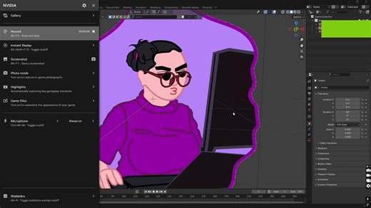 ✨WIP bloopers alert!✨ Testing out the new Blender 4.4 to turn my self-portrait into a 3D illustration! Learning the ropes with grease pencil, sculpting, and modeling motion graphics — and yes, it’s a fun mess so far! 😂🎨🖌️ Apps I'm using: 🎨 Illustration: #AdobeIllustratorCC 🛠️ 3D Magic: #Blender4_4 🎬 Editing: #DaVinciResolve19 #BlenderArt #GreasePencilBlender #WIP #DigitalArtJourney #3DArtist #MotionGraphics