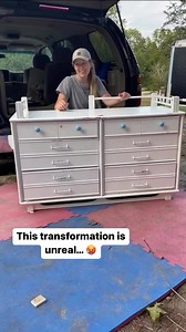 224K views · 4.9K reactions | Old baby changing table is actually a Mid Century beauty underneath!! | Abby Askew | Facebook