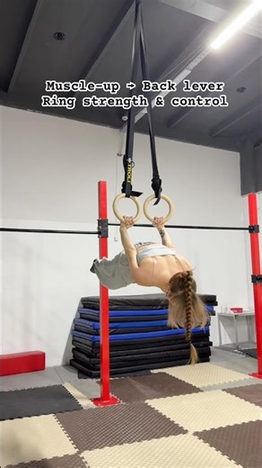 Muscle-up - Back lever