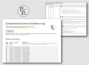 Evidence and Incident Tracking Log for Child Custody Family Court Preparation. - Etsy