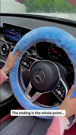 🌳Universal Steering Wheel Cover – Leather Anti Slip Handle Cover #3725 ‪@sovorsgadget‬
