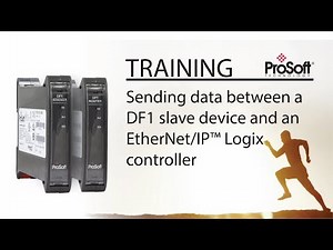 Set Up: Sending data between a DF1 slave device and an EtherNet/IP™ Logix controller