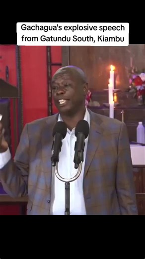Gachagua's Impactful Speech in Gatundu South, Kiambu