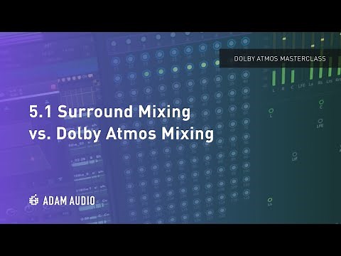 5.1 vs. Dolby Atmos... What's the Difference? - Dolby Atmos Masterclass Ep. 1 | ADAM Audio