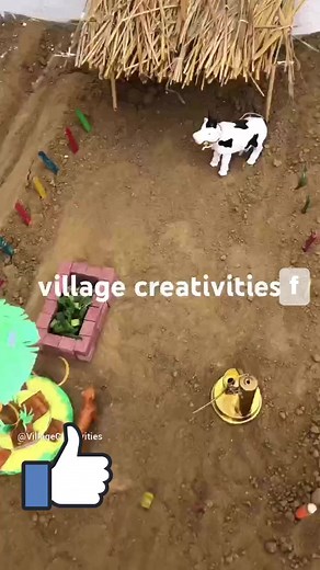 mini project clay house cow video village life #miniproject #minihouse #housemusic #cow #cowvideos #clay #art #handpump #india #village #animalvideo #vlog #kidsactivities #culture | Village Creativities
