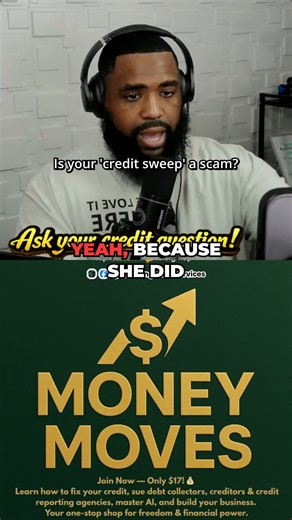 She did a credit sweep. Claimed identity theft. Accounts looked gone. Now they are all coming back. This is why you ask questions before you hire anyone. How exactly do you dispute? What is your process? And if they are taking payments on Zelle or Cash App? Run. Comment READY and let's get to work 👑 #KingCreditServices #DisputeAndSue #CreditRepair #CreditScam #KnowYourRights