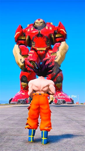 GTA V: Venom Fusion Vs Hulkbuster #shorts
