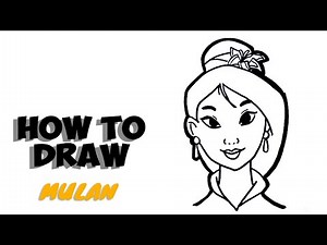How to Draw Mulan Step by Step