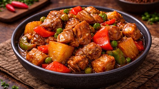 Pork mechado that tastes like home