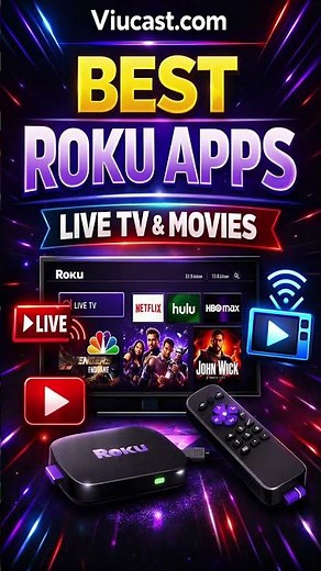 Best Apps for Roku to Watch Live TV & Movies
