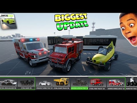 Big Update!😱 | Extreme Drive Car Crash Simulator | DriveCSX! | All New Cars Gameplay!🤯