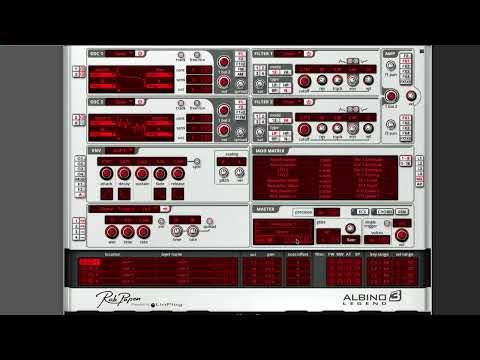 Rob Papen Albino 3 Legend Presets Demo 7