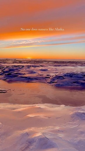 83K views · 4.2K reactions | Few places on earth glow like this during winter. In Alaska, we trade long days for pure, golden perfection — just a few hours of light that transform the entire landscape into something otherworldly. | Wild Alaska Travel | Facebook