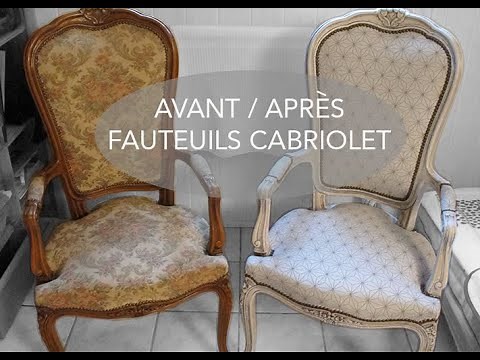 AVANT / APRÈS Fauteuils Cabriolet
