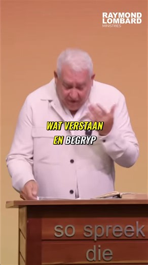 GOD DIE VADER SE LIEFDE VIR ONS! Gaan kyk gerus die volle boodskap op Raymond Lombard ministries Youtube kanaal - SONDAGOGGEND DIENS 1 Feb 2026 | Raymond Lombard Ministries