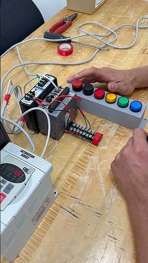 Motor and VFD Using BRX PLC