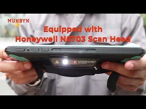 MUNBYN ILT01 8-inch Rugged Tablet Scanner