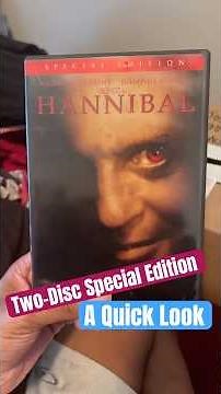 A Quick Look at the 2-Disc Hannibal (2001) DVD Edition! | #hannibalmovie #anthonyhopkins