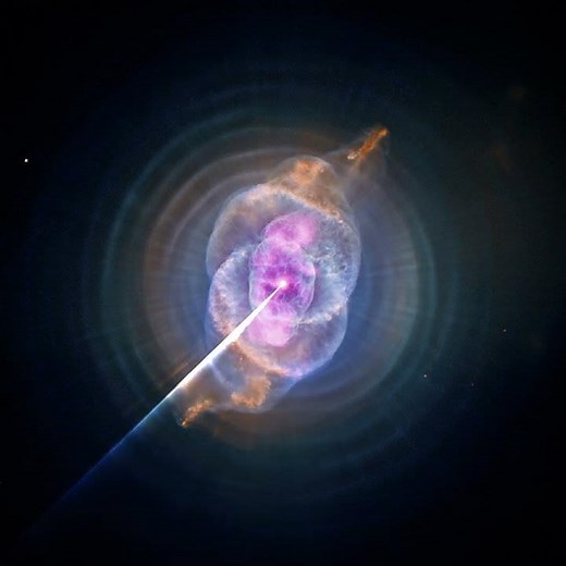 Sounds from Space, Cat's Eye Nebula Full #space #spacescience #universe