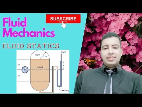 Example On Manometer #05, Fluid Statics, fluid mechanics