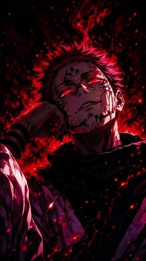 Sukuna Dark Energy 🔥 4K UHD Wallpaper #4kwallpaper #anime #sukuna