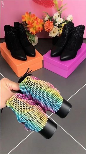 Elegant Black Lace Up Ankle Boots Timeless Office Style #boots #fashion #shortsfeed