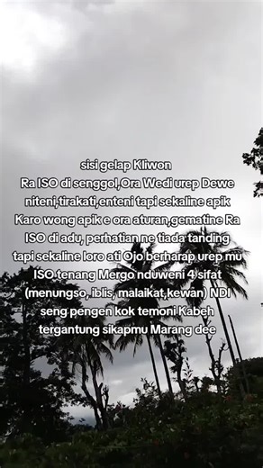 Misteri Weton Kliwon: Sifat Manusia dalam Kliwon