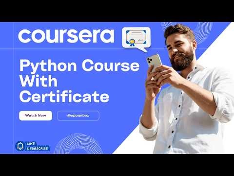 Coursera Python Course With Certificate — Best Options in 2026