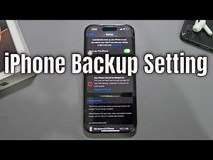 iPhone 16/Pro/Max: How to backup data iPhone