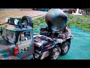 WPL B36 New Special unit 242 Ural Terrain test drive