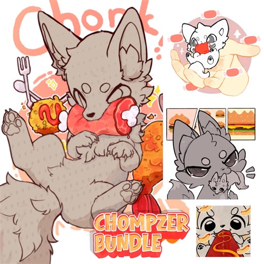 Chibi Feral Furry Base - Chompzer Bundle (PSD File) - Etsy Australia
