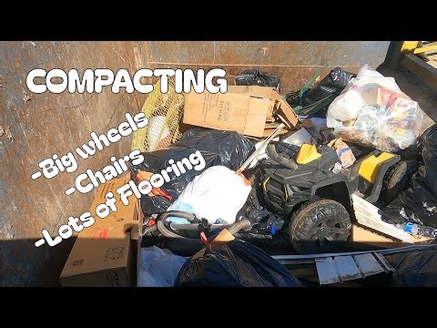 Ultimate Compactor Destruction! Toys, Wicker Chairs & Massive Flooring Load Crushed ASMR 4K HD