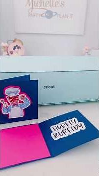 Full tutorial now live on my channel! - How to make a layered card with Cricut