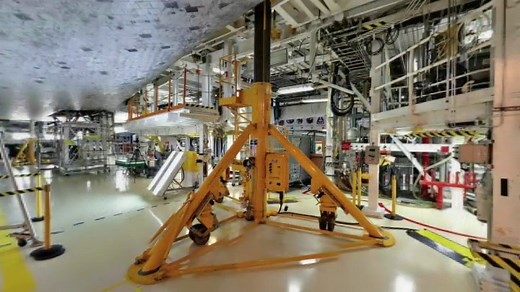 [VR 360] Space Shuttle flight deck + launch of STS-133