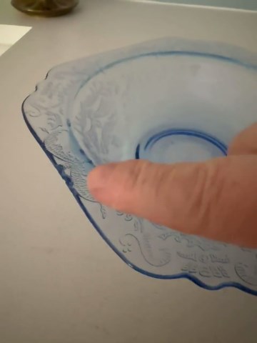 Blue Madrid Pattern Butter or Cheese Dish - Etsy