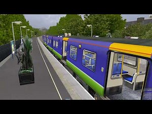 OpenBVE | Driving the new North London Line extension (Stratford - North Woolwich)