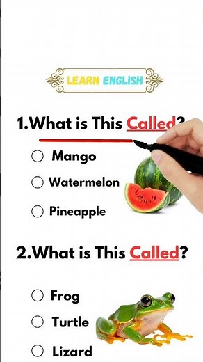What Is This? English Quiz | Guess the Picture | Easy English Learning Quiz #shorts
