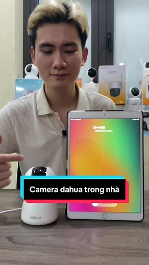 Camera Dahua H3B WiFi trong nhà: đánh giá tính năng gọi, 2K, quay 360°