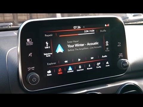 Fiat argo drive - Fiat cronos drive - Espelhamento de tela com Android Auto
