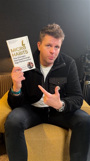 High Performance on Instagram: "What is Jake’s favourite habit taken from over 400 guests on @highperformance? Get ready to find out… 👀🪐 We’ve just released our new book Micro Habits, a simple, practical guide to building habits that actually stick. A micro habit is: ✔️ Small enough to start now ✔️ Simple enough to do without overthinking ✔️ Fast enough to fit into everyday life Inside the book, we share the tried-and-tested micro habits used by some of the most inspiring guests we’ve ever had